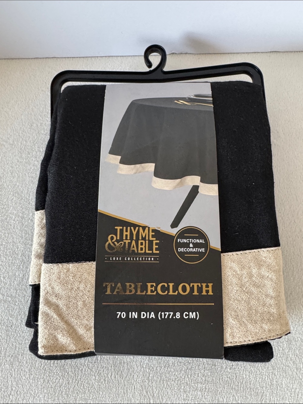 Thyme & Table round tablecloth